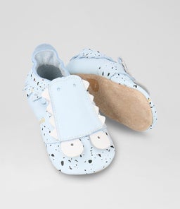SS SNAP BQ SKY TERRAZZO LEATHER