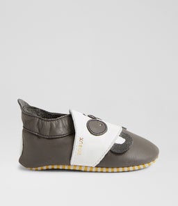 SS BAM BOO BQ CHARCOAL LEATHER