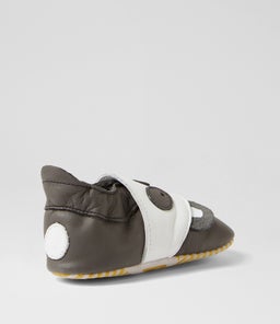 SS BAM BOO BQ CHARCOAL LEATHER