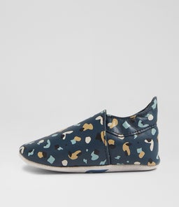 SS SPECKLES BQ NAVY LEATHER