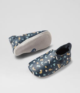 SS SPECKLES BQ NAVY LEATHER