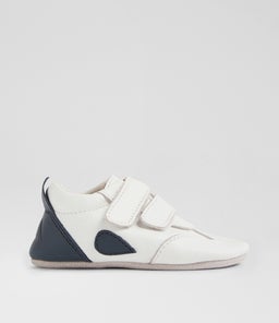 SS PITCH BQ WHITE NAVY LEATHER