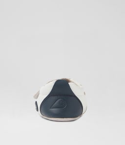 SS PITCH BQ WHITE NAVY LEATHER