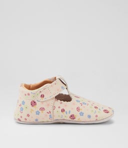 SS MEADOW BQ PEARL FLORAL LEATHER