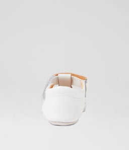 SS LACEY BQ WHITE LEATHER