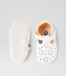 SS LACEY BQ WHITE LEATHER