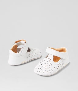 SS LACEY BQ WHITE LEATHER