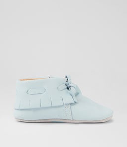 SS FRINGE BQ ILLUSION BLUE LEATHER