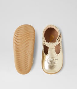 SU POPPY BQ GOLD LEATHER