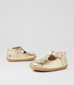 SU POPPY BQ GOLD LEATHER