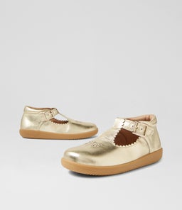 KP POPPY BQ GOLD LEATHER