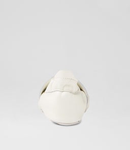 SS SEAL BQ WHITE PEARLISED LEATHER