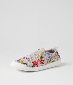 VEX BW GREY FLOWER POWER CANVAS