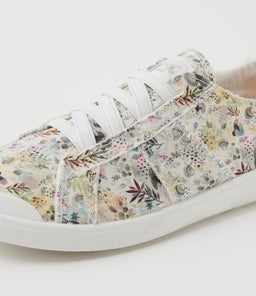 VEX BW FLORAL MULTI CANVAS