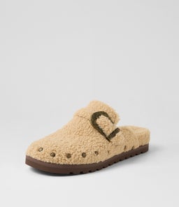SKYLAR BW NATURAL FAUX SHEARLING