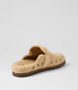 SKYLAR BW NATURAL FAUX SHEARLING