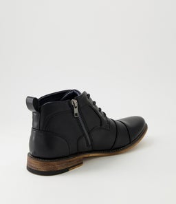 JORDI C8 BLACK WASHED SOLE SMOOTH