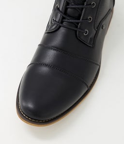 JORDI C8 BLACK WASHED SOLE SMOOTH