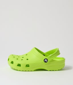 CLASSIC CLOG W CC LIMEADE CROSLITE