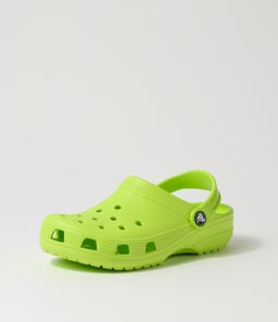 CLASSIC CLOG W CC LIMEADE CROSLITE