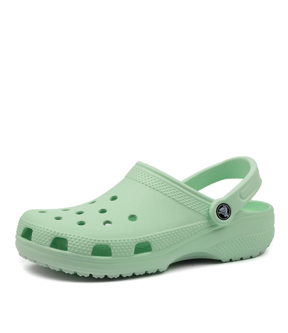 Mint green clearance crocs womens