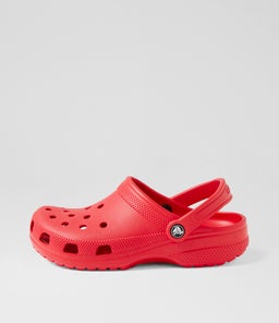 CLASSIC CLOG W CC VARSITY RED CROSLITE