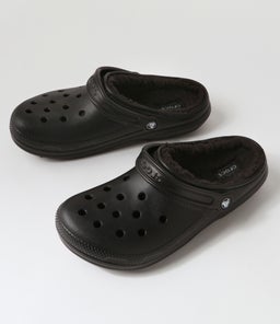 203591 CLASSIC LINED CLOG BLACK SMOOTH