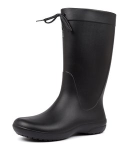 FREESAIL SHORTY RAIN BOOT BLACK CROSLITE