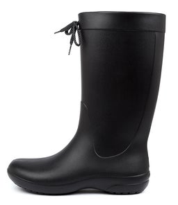 FREESAIL SHORTY RAIN BOOT BLACK CROSLITE