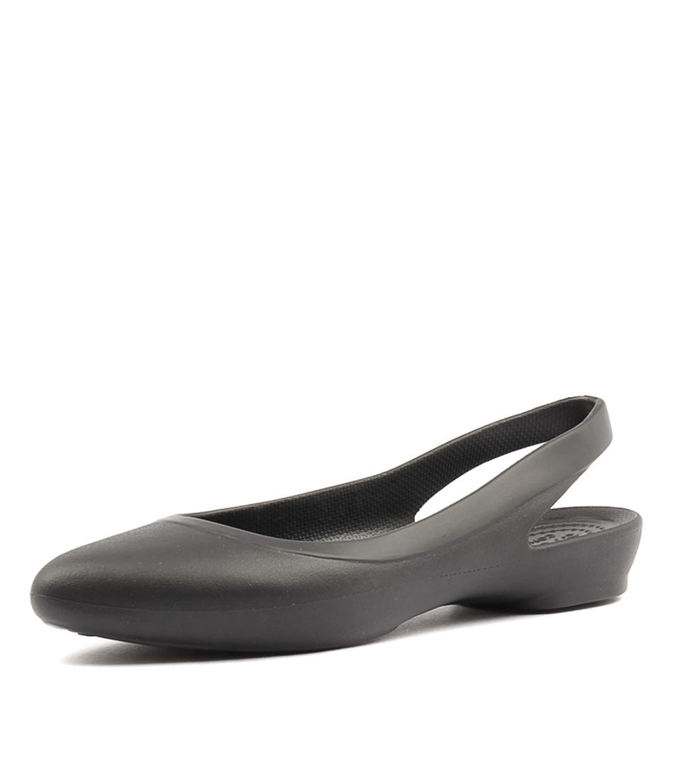 Eve Slingback Black Smooth by Crocs Shop Online at Styletread NZ
