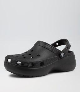CLASSIC PLATFORM CLOG W CC BLACK CROSLITE