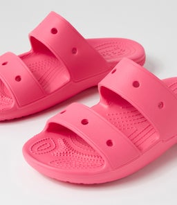 206761 CLASSIC CROCS SANDAL CC HYPER PINK CROSLITE