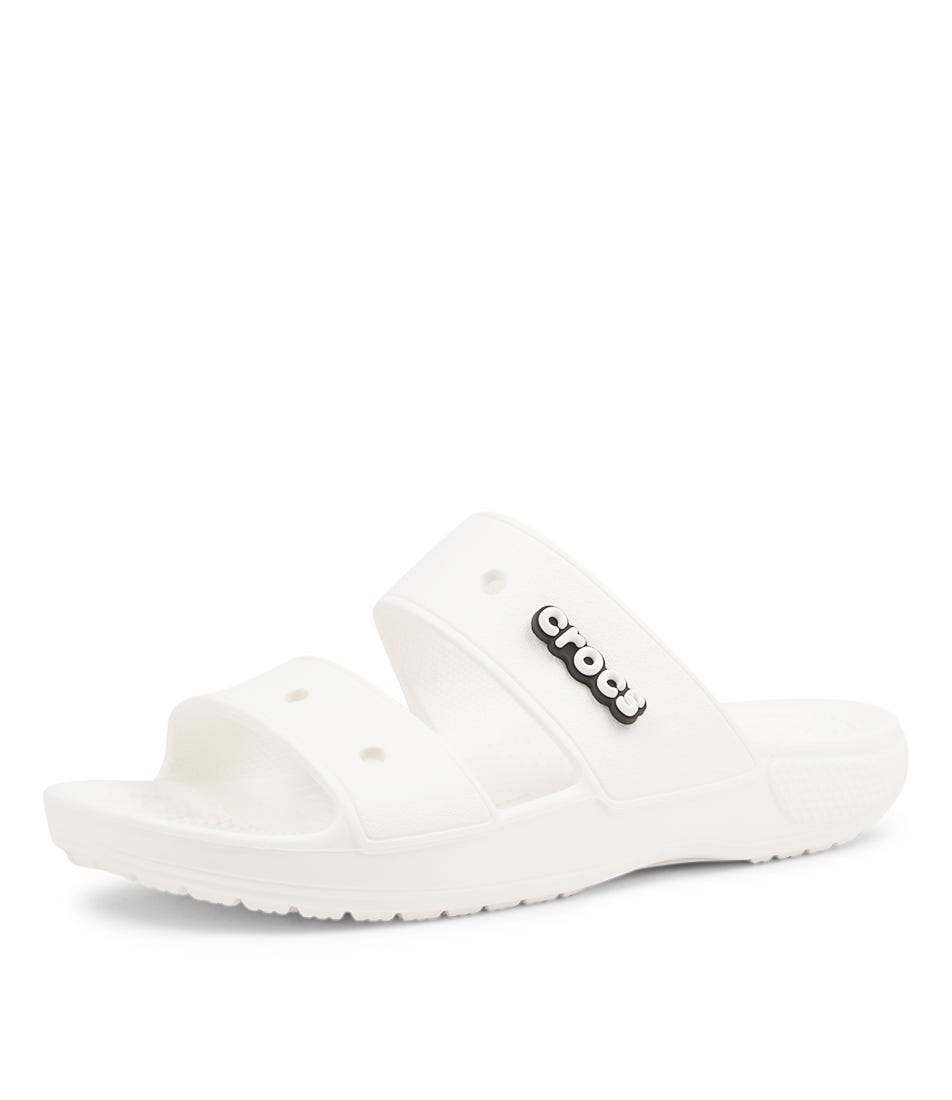 Crocs white slides new arrivals