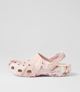 206867 CLASSIC MARBLED CLOG CC QUARTZ/MULTI CROSLITE