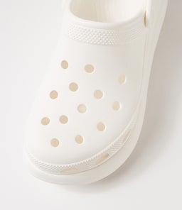 207521 CLASSIC CRUSH CLOG CC WHITE CROSLITE
