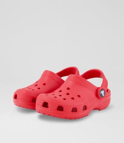 CLASSIC CLOG TDLR CC VARSITY RED EVA