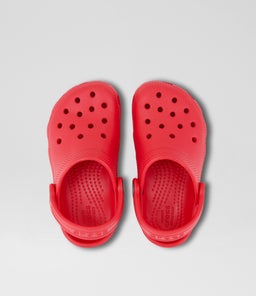 CLASSIC CLOG TDLR CC VARSITY RED EVA