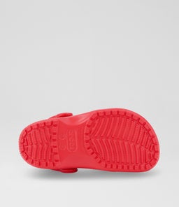 CLASSIC CLOG TDLR CC VARSITY RED EVA