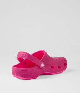 205942 CLASSIC GLITTER CLOG CC PINK CRUSH CROSLITE