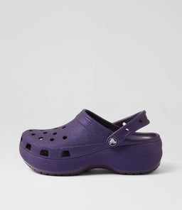207241 PLATFORM GLITTER CC DK IRIS CROSLITE