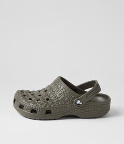 206873 CLASSIC CROCSKIN W CC DUSTY OLIVE CROSLITE