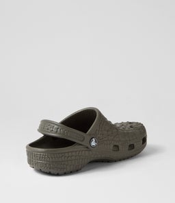 206873 CLASSIC CROCSKIN W CC DUSTY OLIVE CROSLITE