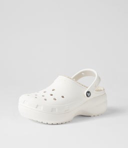 207938 PLATFORM LINED W CC WHITE CROSLITE