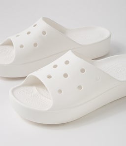 208180 PLATFORM SLIDE CC WHITE CROSLITE