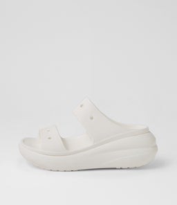 207670 CRUSH SANDAL CC WHITE CROSLITE