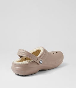 203591 CLASSIC LINED CLOG W CC MUSHROOM BONE CROSLITE