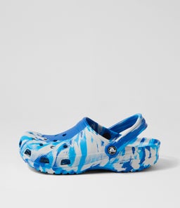 206867 C MARBLED CLOG M CC BLUE BOLT MULTI SMOOTH