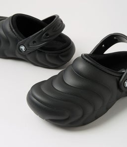 210059 LINED PUFFER CLOG CC BLACK CROSLITE