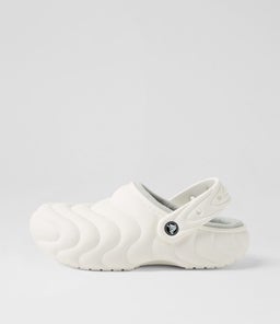 210059 LINED PUFFER CLOG CC WHITE CROSLITE
