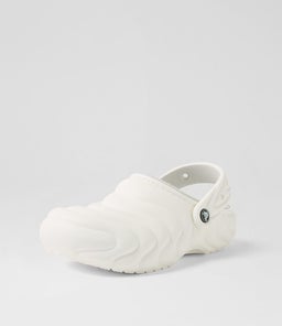 210059 LINED PUFFER CLOG CC WHITE CROSLITE